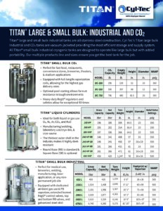 Cyl-Tec All Titan Cryogenic Spec Sheet cover